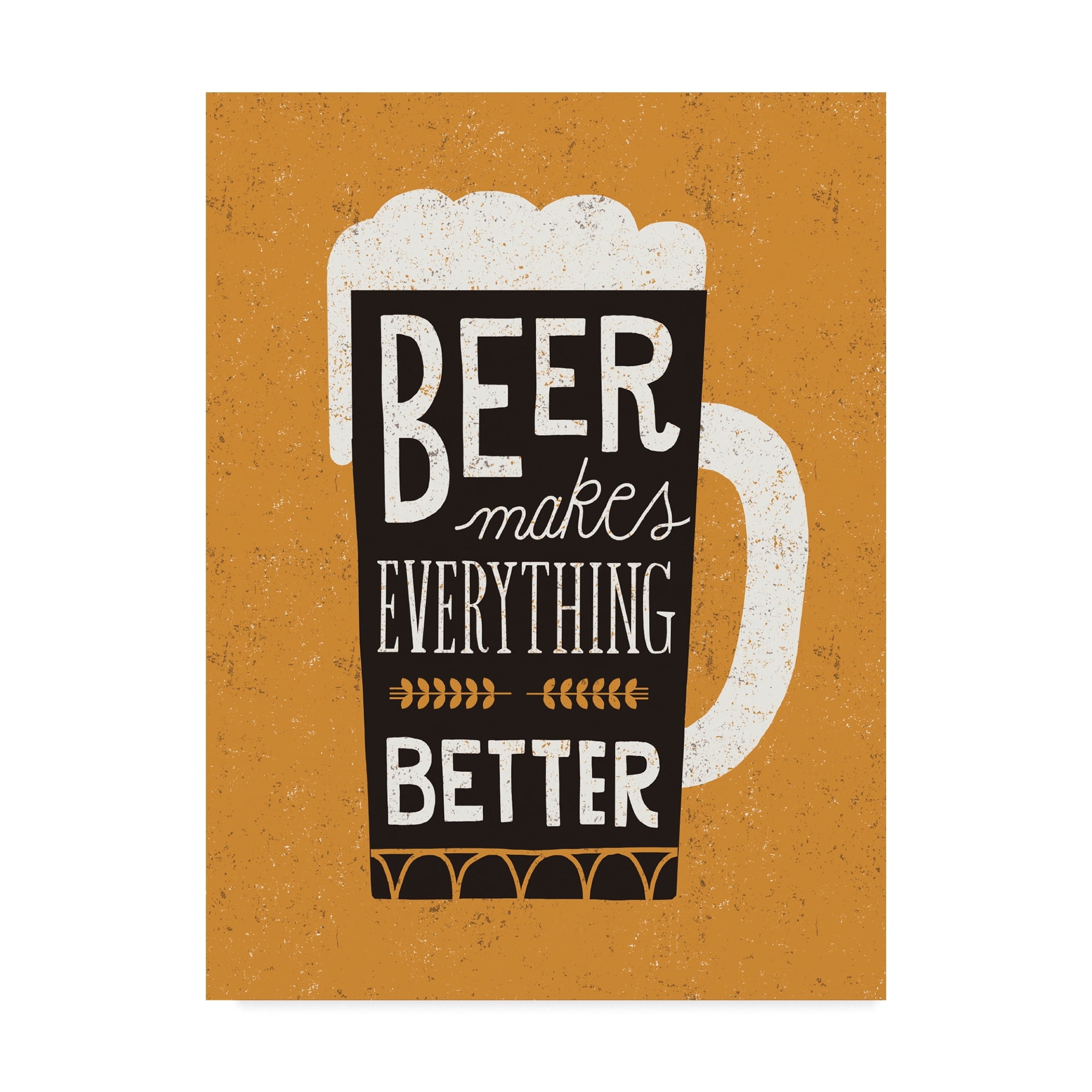 Trademark Fine Art 'Craft Beer II' Canvas Art by Michael Mullan