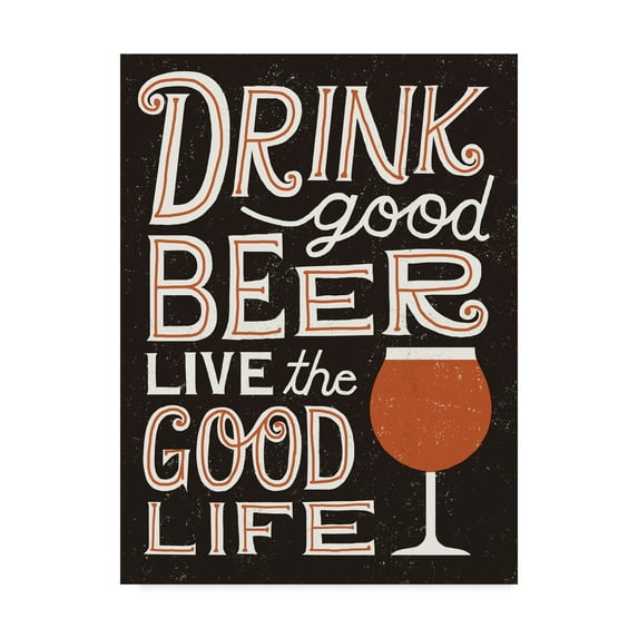 Trademark Fine Art 'Craft Beer III' Canvas Art by Michael Mullan