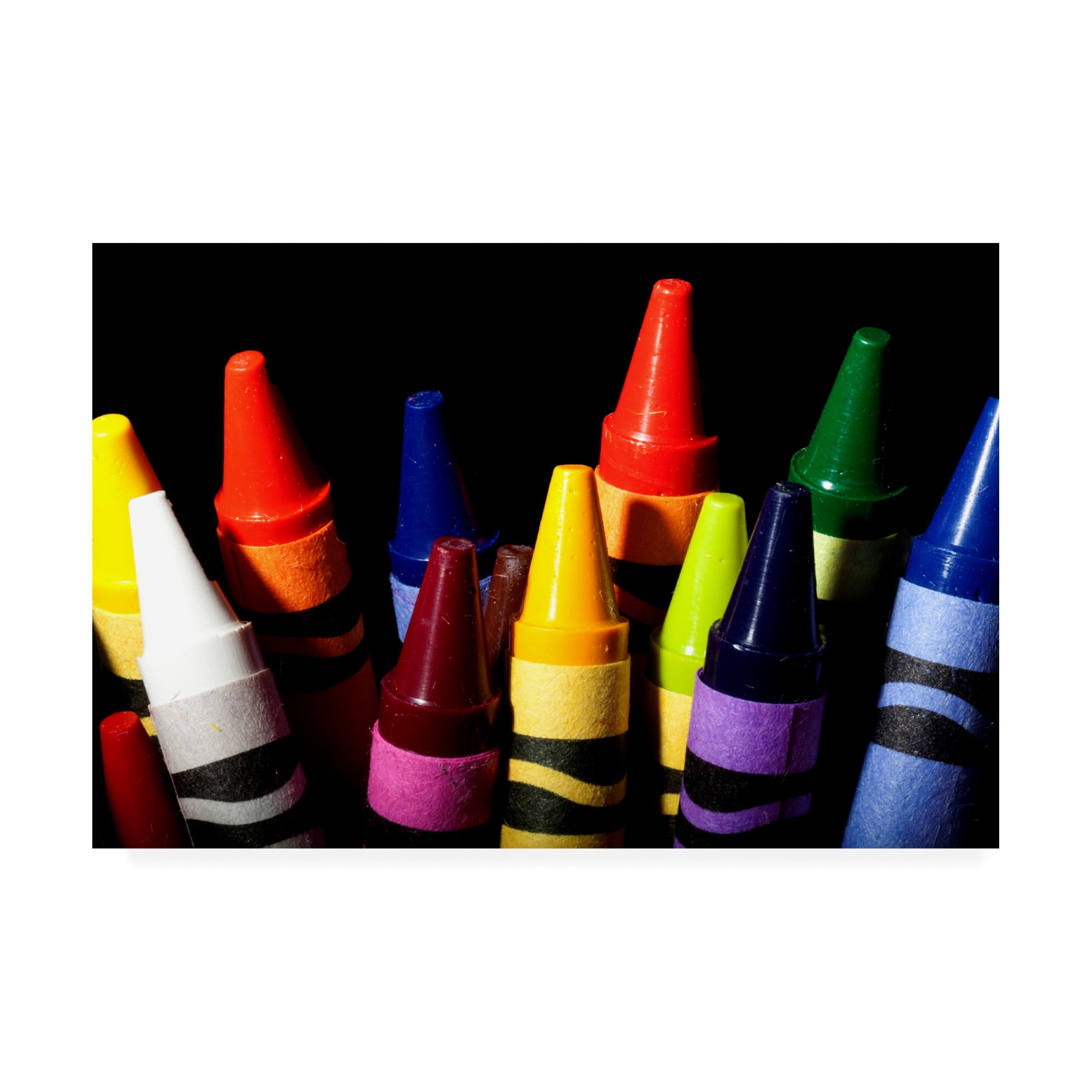 Trademark Fine Art 'Crayons' Canvas Art by Dana Brett Munich