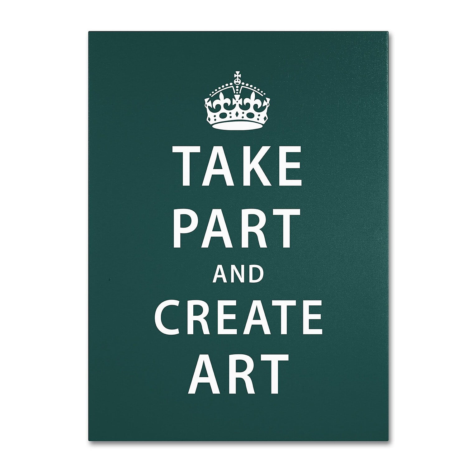 Trademark Fine Art "Create Art" Canvas Art by Megan Romo