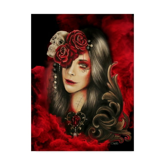 Trademark Fine Art 'Creep' Canvas Art by Sheena Pike Art And Illustration