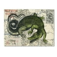 thumbnail image 1 of Trademark Fine Art 'Croc Map' Canvas Art by Nick Bantock, 1 of 3