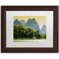 thumbnail image 1 of Trademark Fine Art "Crossing Water" Canvas Art by Philippe Hugonnard, White Matte, Wood Frame, 1 of 1