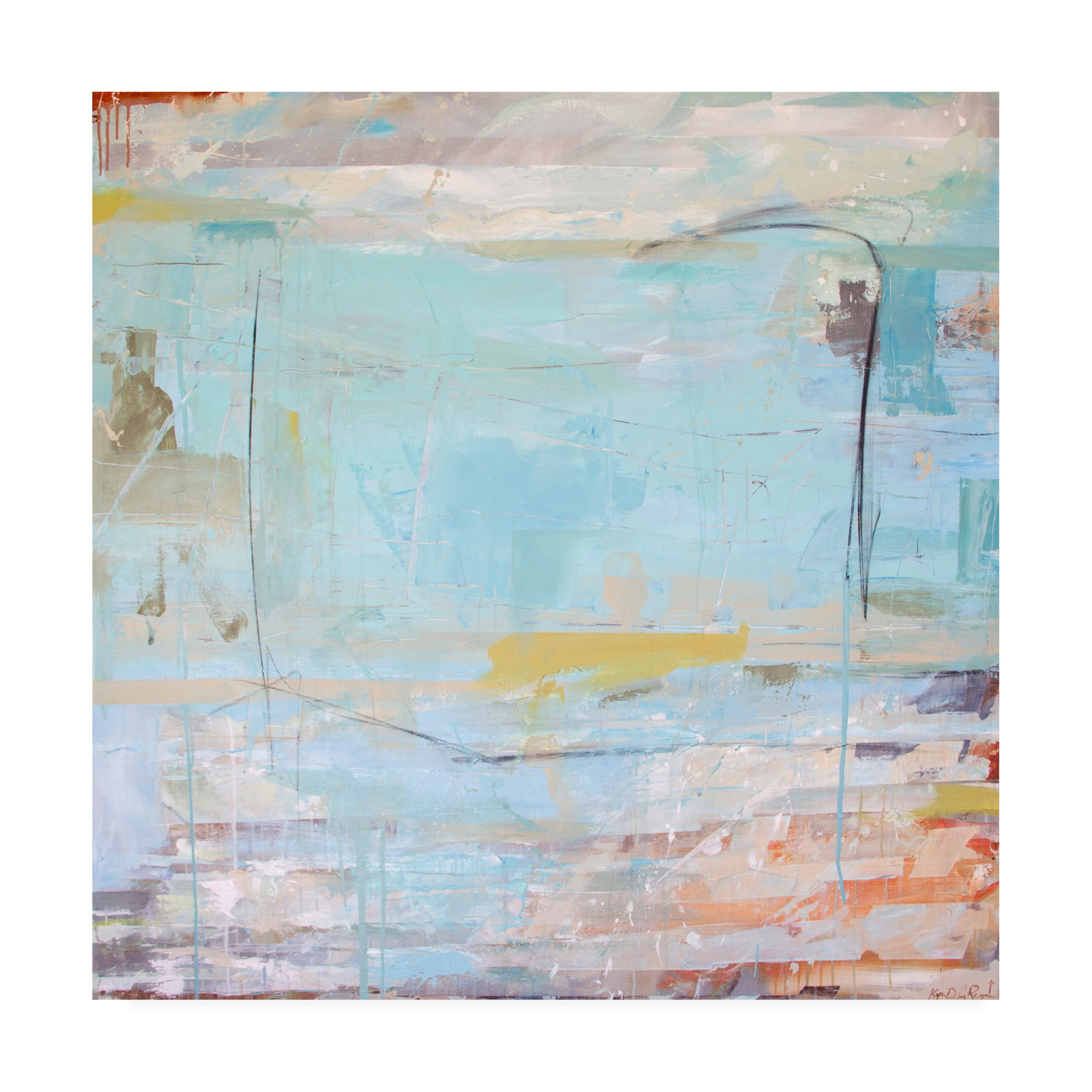 Trademark Fine Art 'Crown City' Canvas Art by Kym De Los Reyes