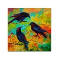 thumbnail image 1 of Trademark Fine Art 'Crows 4' Canvas Art by Marion Rose, 1 of 3