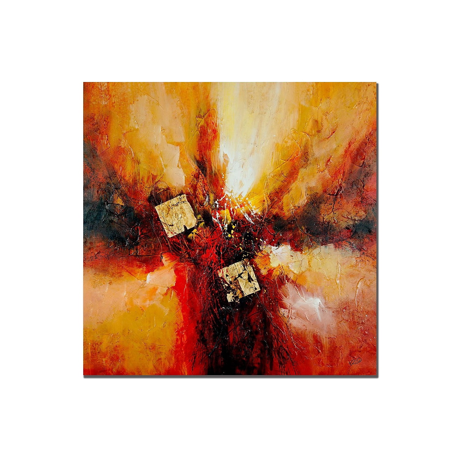 Trademark Fine Art "Cube Abstract I" Canvas Art by Rio