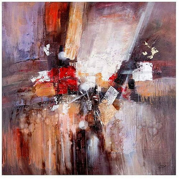 Trademark Fine Art "Cube Abstract II" Canvas Art by Rio