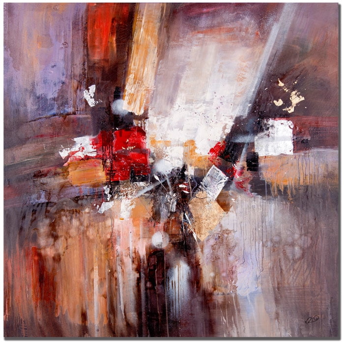 Trademark Fine Art "Cube Abstract II" Canvas Art by Rio