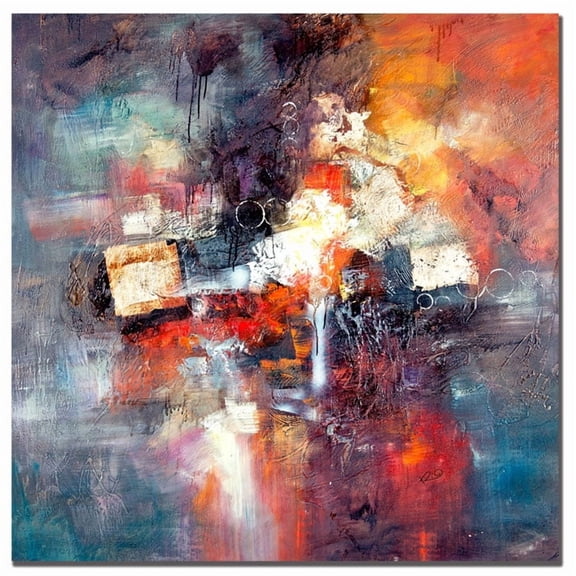 Trademark Fine Art "Cube Abstract III" Canvas Art by Rio