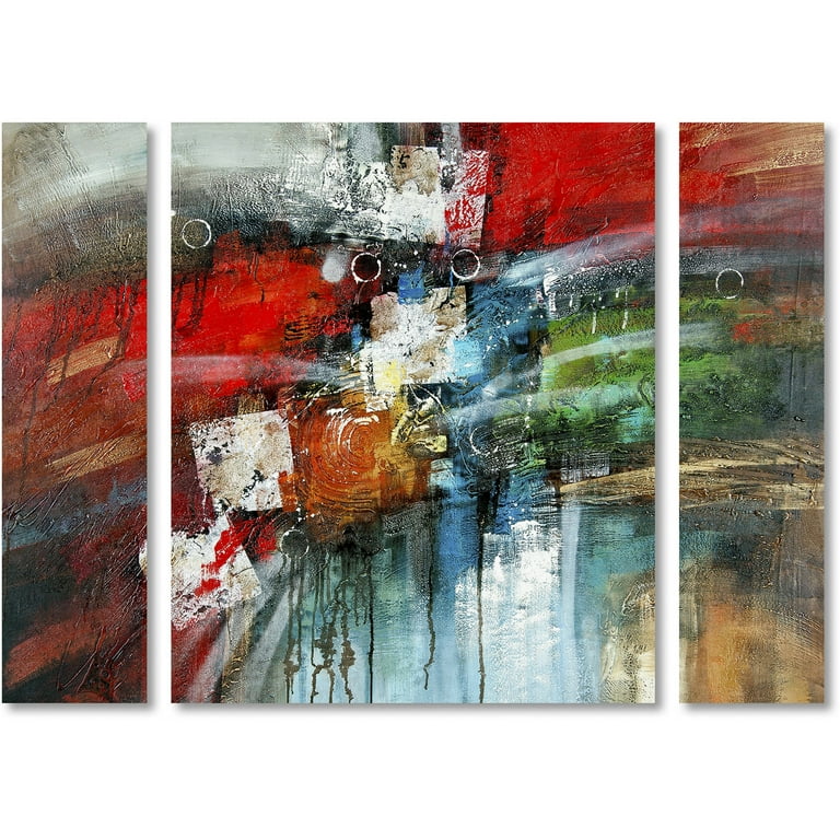 How to Paint a Three Panel Canvas Set Like a Pro