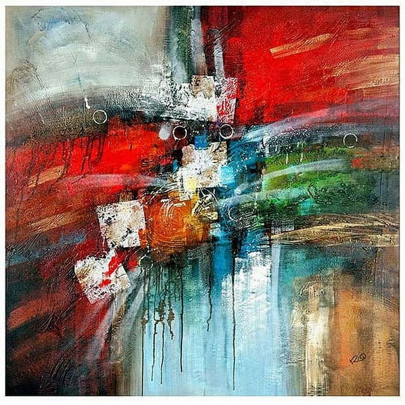 Trademark Fine Art "Cube Abstract IV" Canvas Art by Rio
