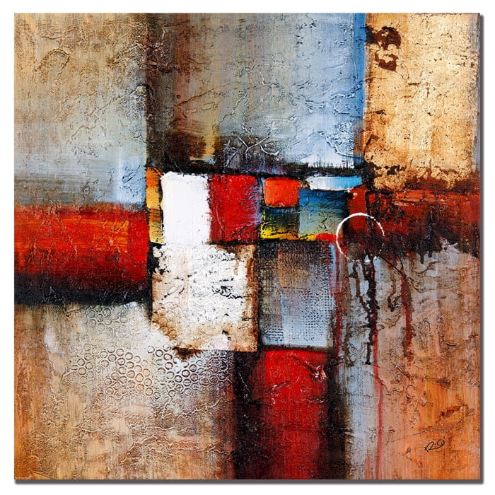 Trademark Fine Art "Cube Abstract VI" Canvas Art by Rio