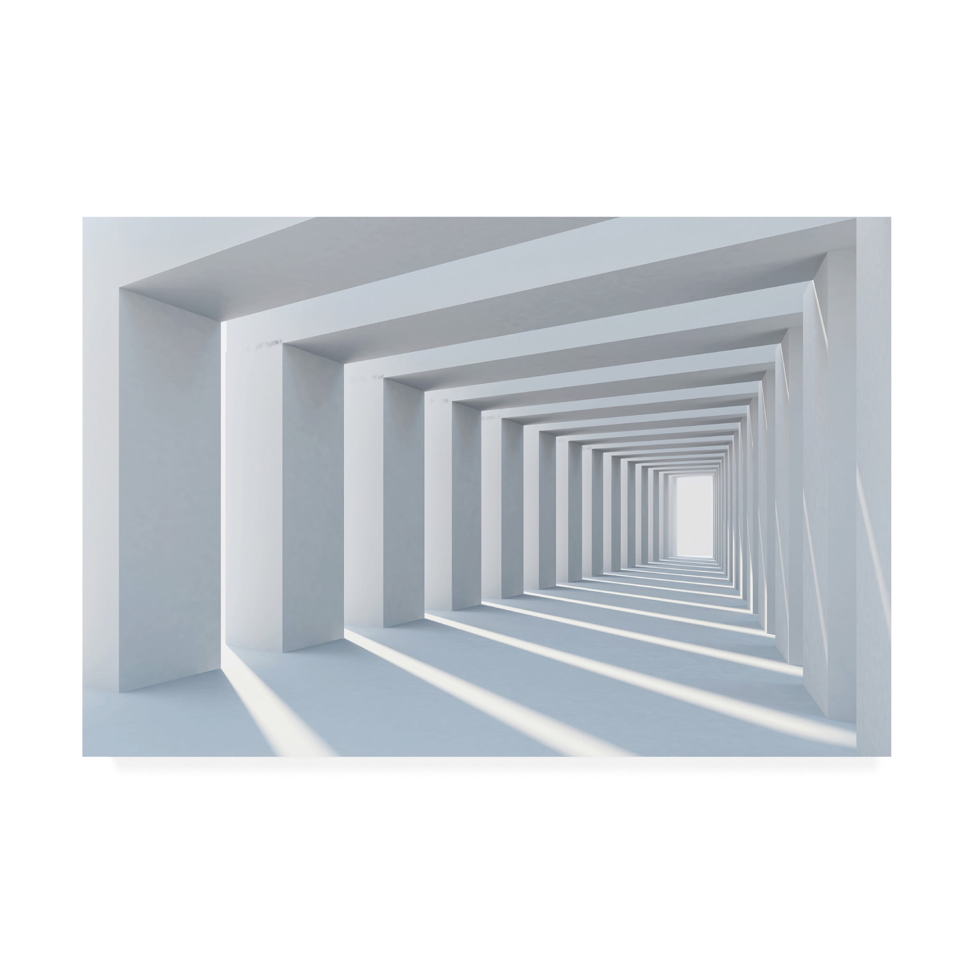 Trademark Fine Art 'Cube Hall' Canvas Art by PhotoINC Studio