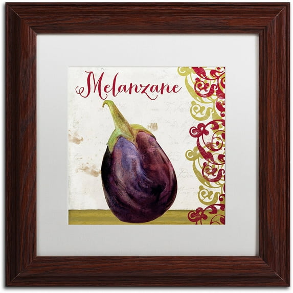 Trademark Fine Art "Cucina Italiana V" Canvas Art by Color Bakery White Matte, Wood Frame