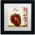 thumbnail image 1 of Trademark Fine Art "Cucina Italiana Vii" Canvas Art by Color Bakery White Matte, Black Frame, 1 of 4