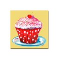 thumbnail image 1 of Trademark Fine Art "Cupcake" Canvas Art by Wendra, 1 of 2