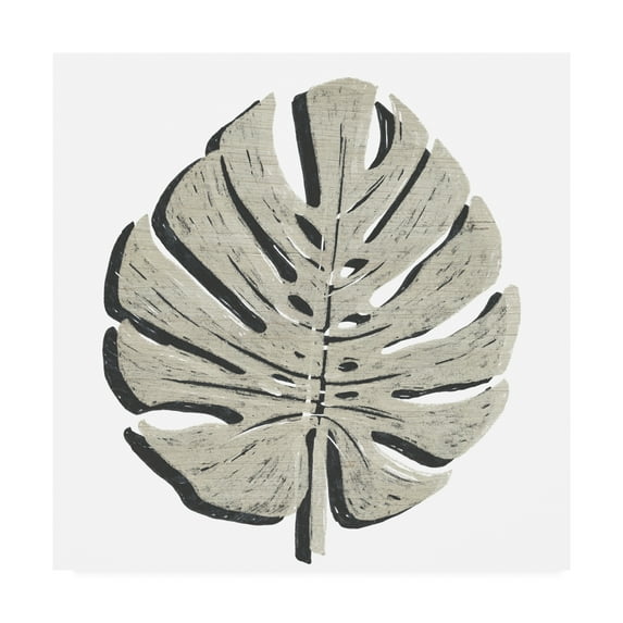 Trademark Fine Art 'Cut Paper Palms I' Canvas Art by June Erica Vess