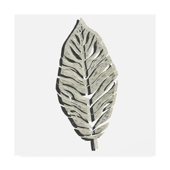 Trademark Fine Art 'Cut Paper Palms II' Canvas Art by June Erica Vess