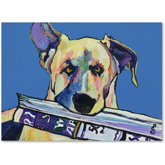 Trademark Fine Art "Daily Duty" Canvas Art by Pat Saunders-White