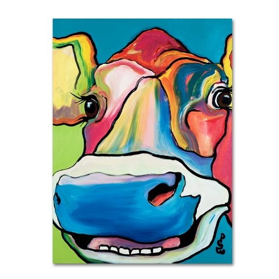 Trademark Fine Art 'Dairy Queen Runner-Up' Canvas Art by Pat Saunders-White