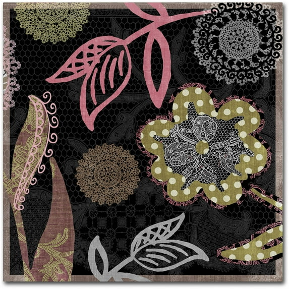 Trademark Fine Art "Daisy Cartwheels II" Canvas Art by Color Bakery