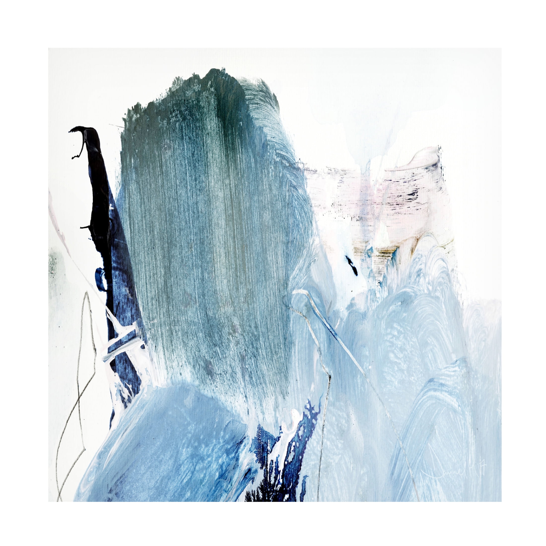 Trademark Fine Art Dan Hobday Blues Canvas Wall Art