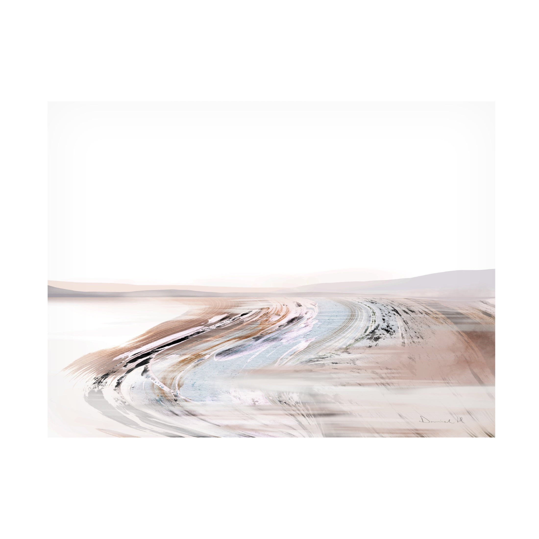 Trademark Fine Art Dan Hobday Creek Canvas Wall Art