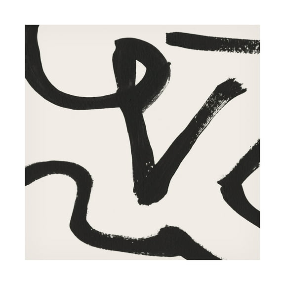 Trademark Fine Art Dan Hobday Curvy Lines Canvas Wall Art