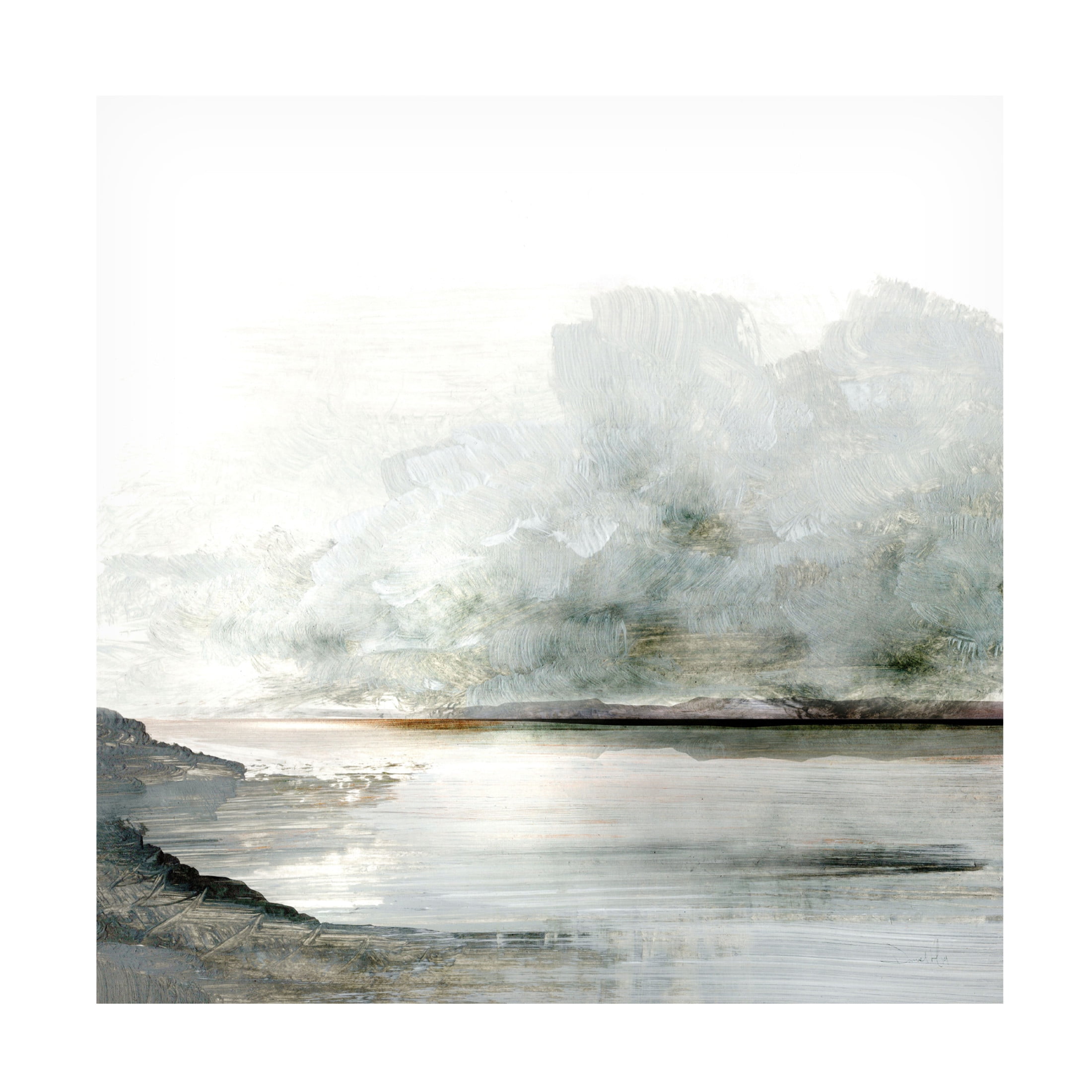 Trademark Fine Art Dan Hobday  Ebb Canvas Wall Art