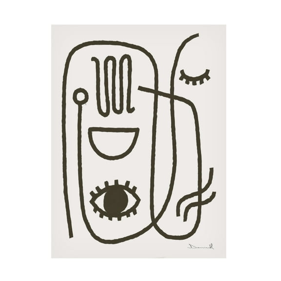 Trademark Fine Art Dan Hobday  Get Going Canvas Wall Art