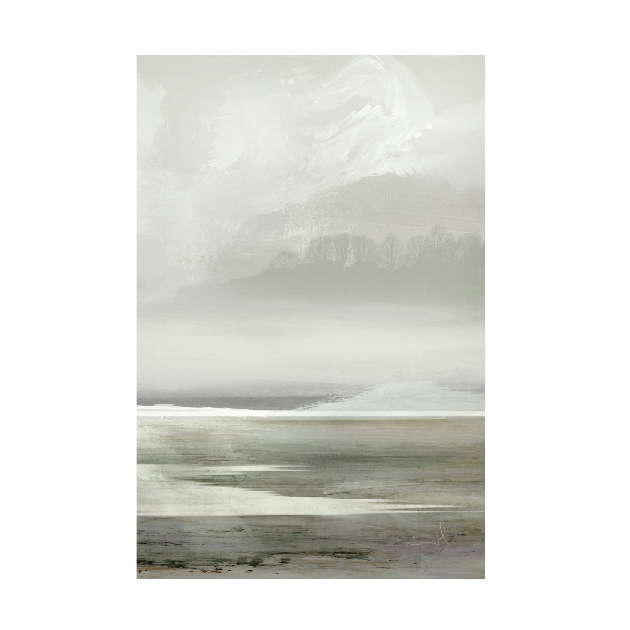 Trademark Fine Art Dan Hobday Lakes No2 Canvas Wall Art