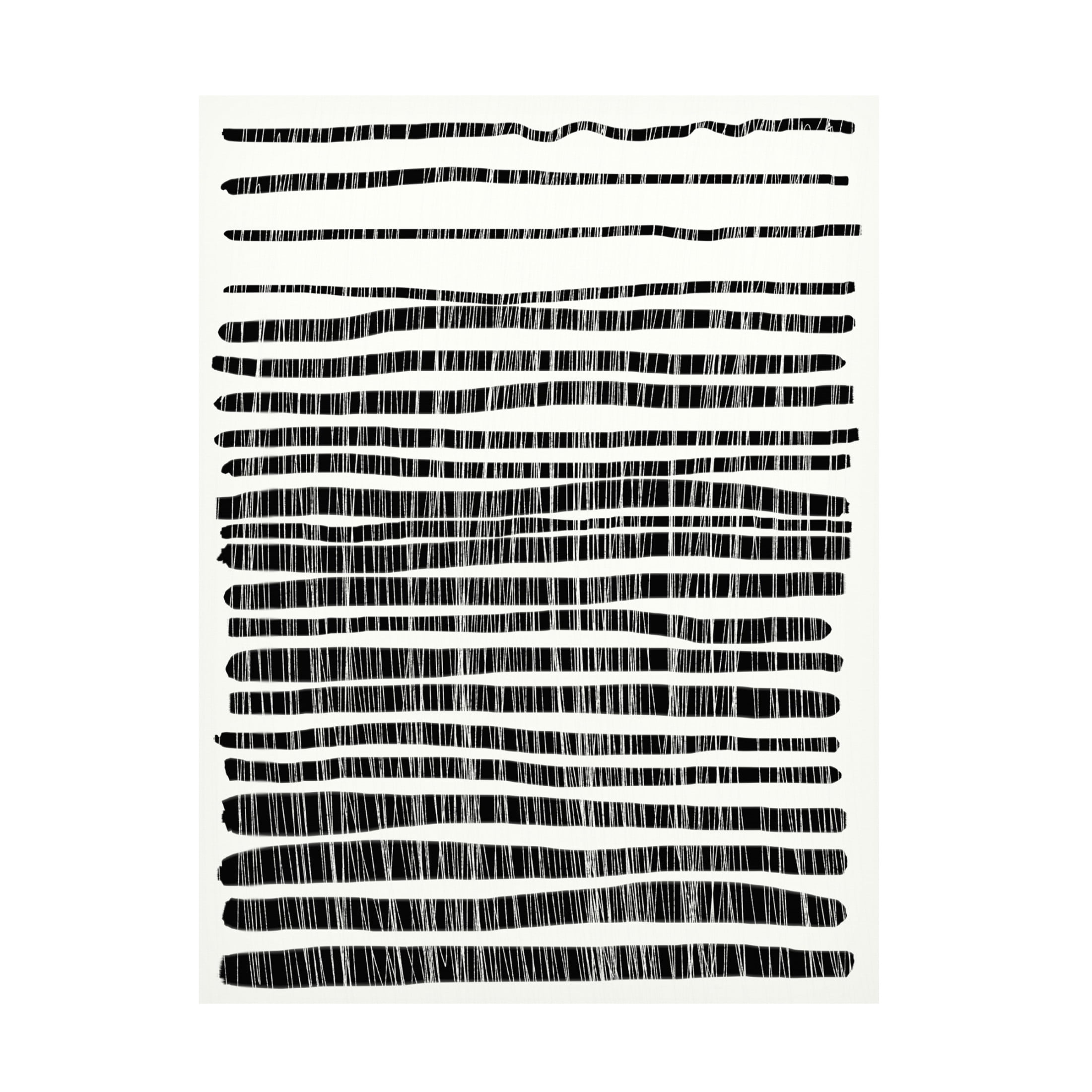 Trademark Fine Art Dan Hobday  Lines Canvas Wall Art