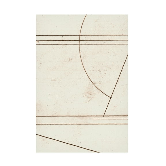 Trademark Fine Art Dan Hobday  Minmod No1 Canvas Wall Art