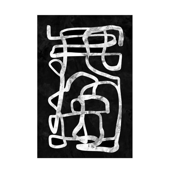 Trademark Fine Art Dan Hobday Storyline No2 Canvas Wall Art