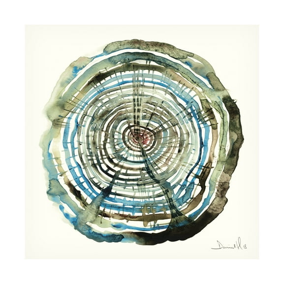 Trademark Fine Art Dan Hobday Water Oak Canvas Wall Art