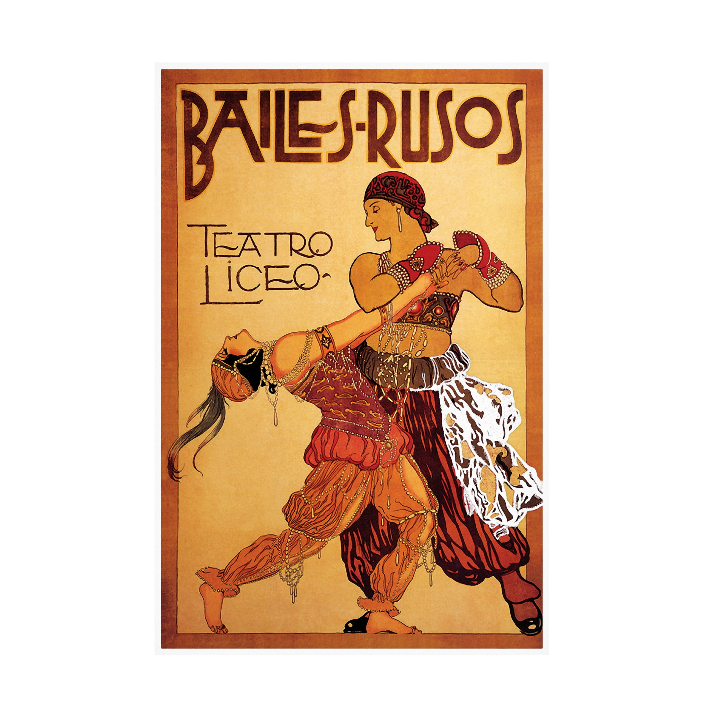 Trademark Fine Art 'Dance 3' Canvas Art by Vintage Lavoie