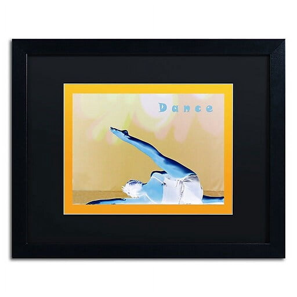 Trademark Fine Art "Dance" Canvas Art by Patty Tuggle, Black Matte, Black Frame