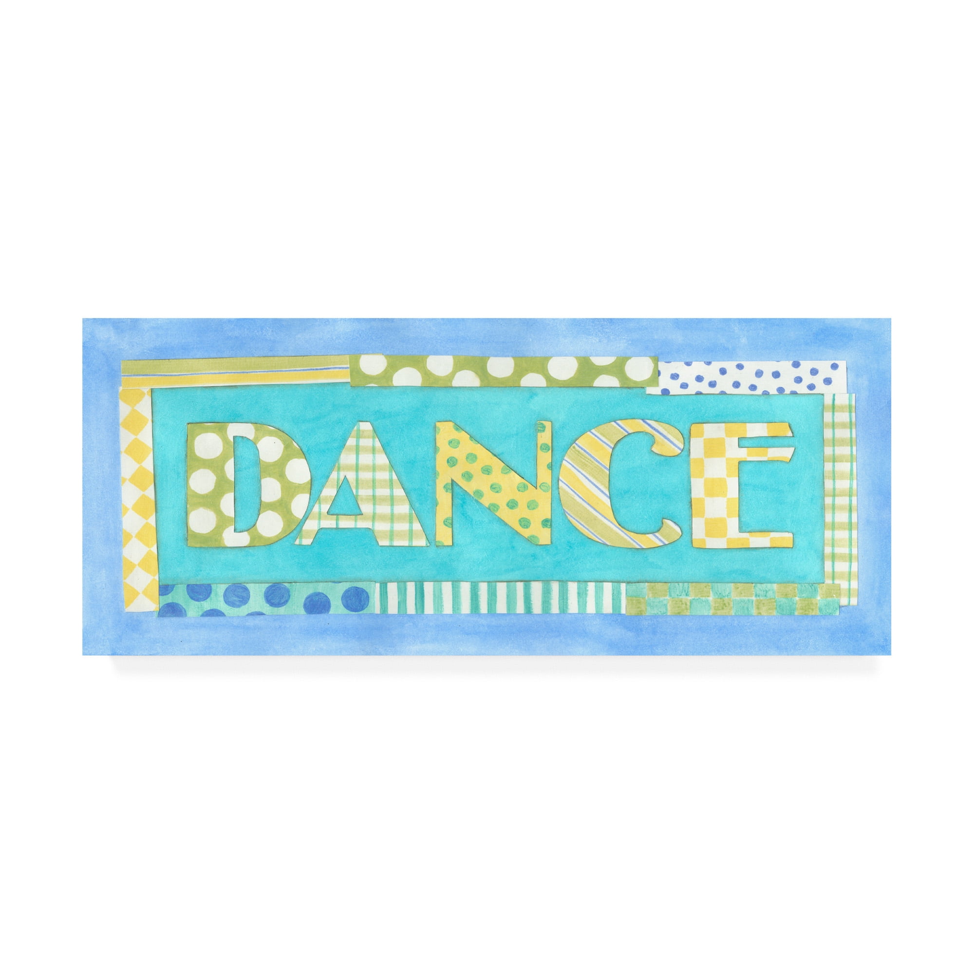 Trademark Fine Art 'Dance Phrase' Canvas Art by Megan Meagher