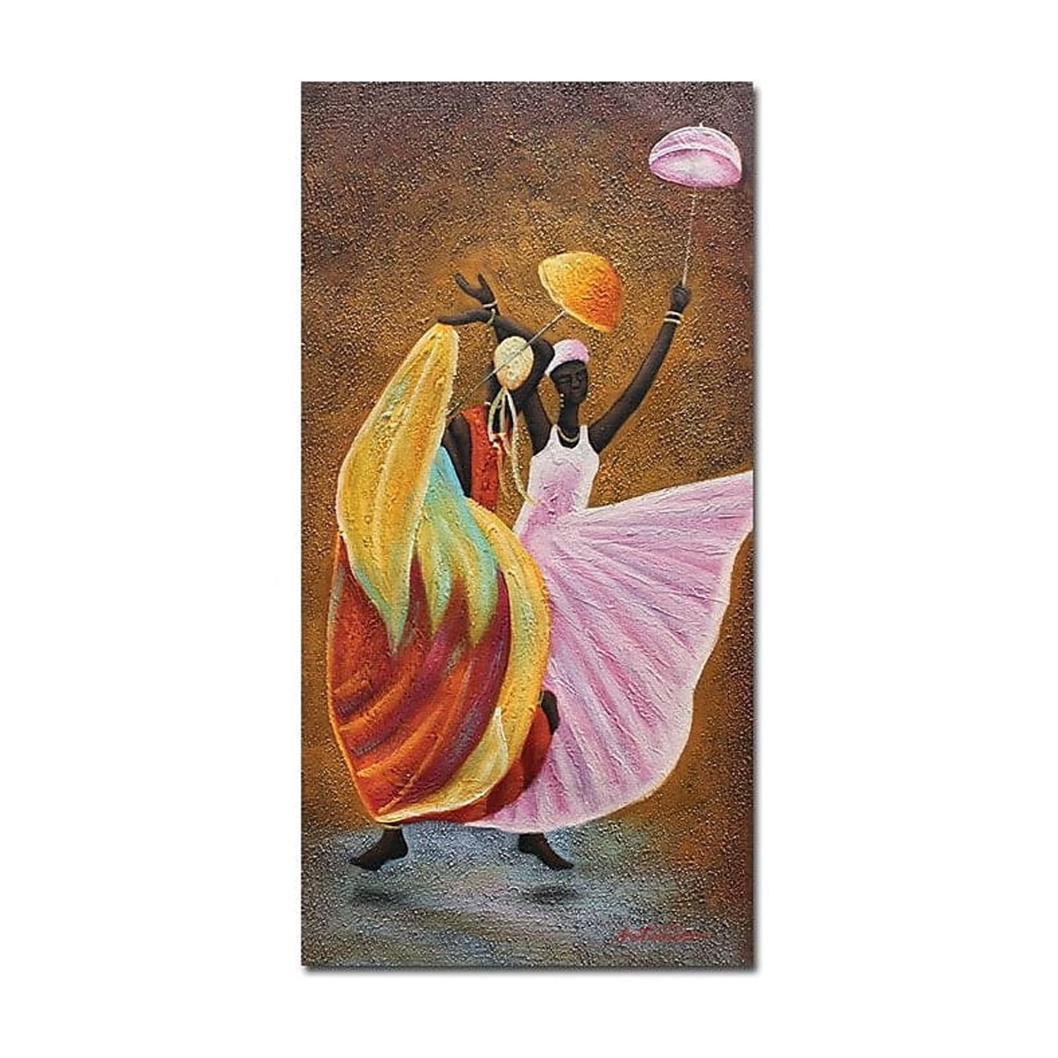 Trademark Fine Art "Dance of Praise" Canvas Art by Antonio