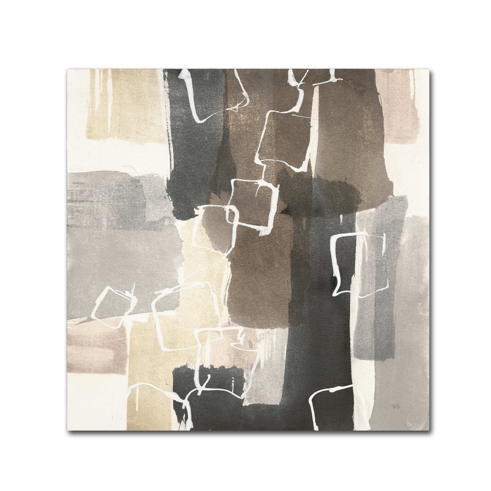 Trademark Fine Art 'Dancing Squares II' Canvas Art by Chris Paschke
