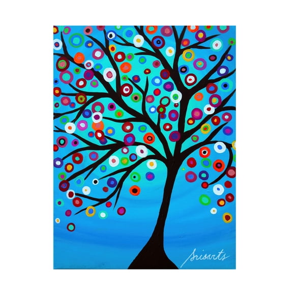Trademark Fine Art 'Dancing Tree Of Life' Canvas Art by Prisarts