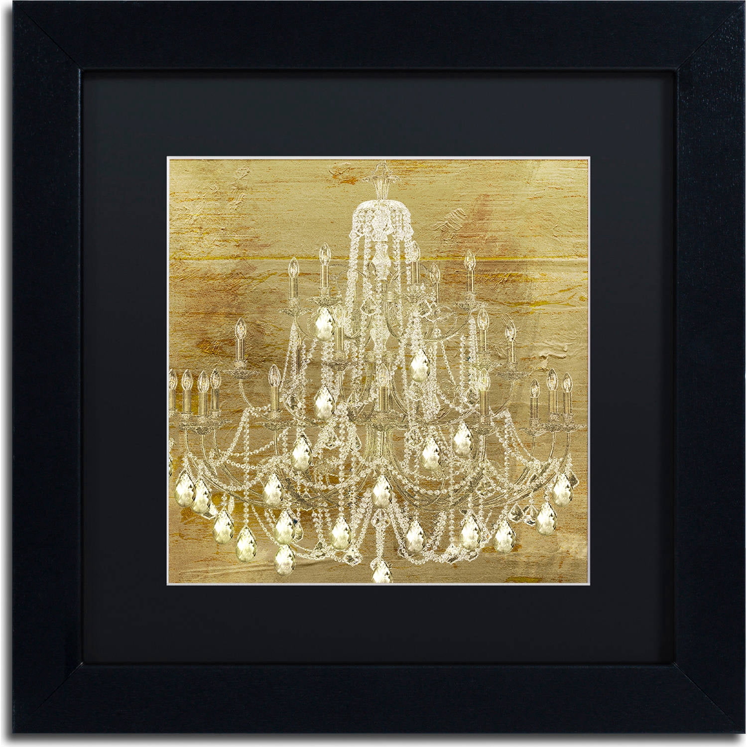 Trademark Fine Art "Dancing on the Ceiling II" Canvas Art by Color Bakery, Black Matte, Black Frame