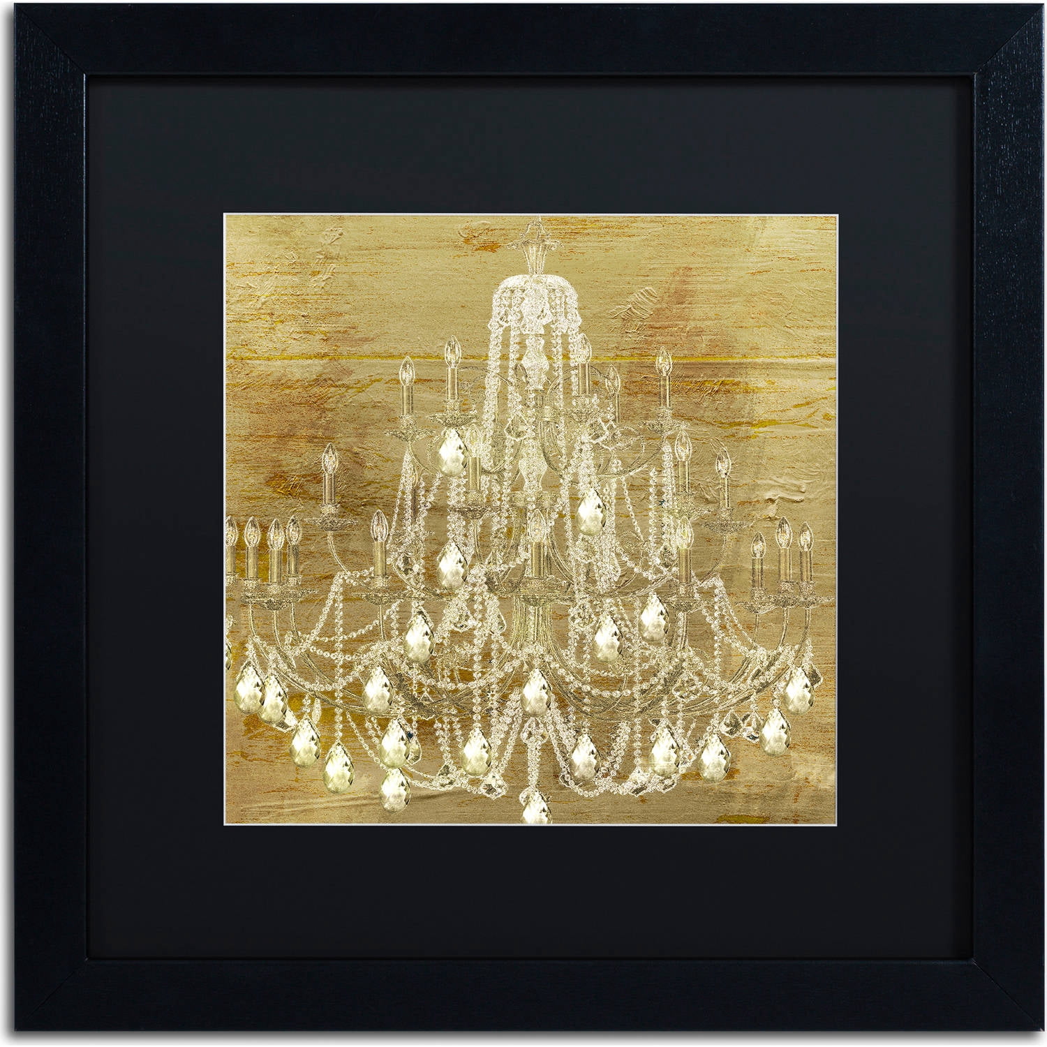 Trademark Fine Art "Dancing on the Ceiling II" Canvas Art by Color Bakery, Black Matte, Black Frame