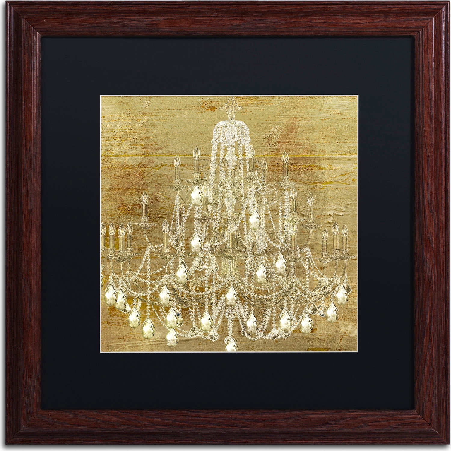 Trademark Fine Art "Dancing on the Ceiling II" Canvas Art by Color Bakery, Black Matte, Wood Frame