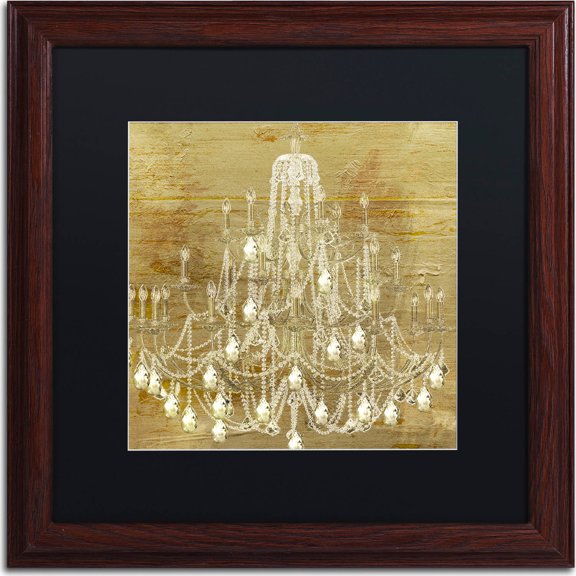 Trademark Fine Art "Dancing on the Ceiling II" Canvas Art by Color Bakery, Black Matte, Wood Frame