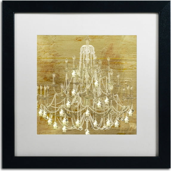 Trademark Fine Art "Dancing on the Ceiling II" Canvas Art by Color Bakery, White Matte, Black Frame