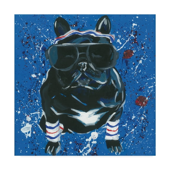 Trademark Fine Art 'Dapper Animal III' Canvas Art by Jennifer Rutledge