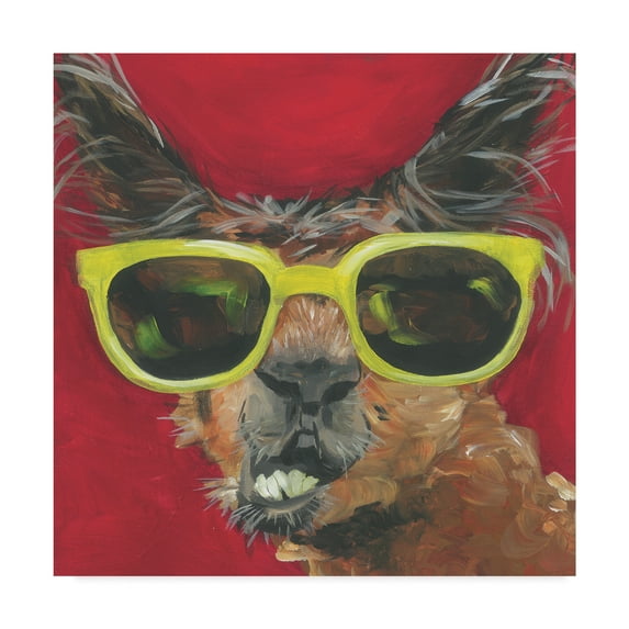 Trademark Fine Art 'Dapper Animal IV' Canvas Art by Jennifer Rutledge