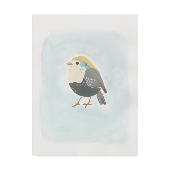Trademark Fine Art 'Dapper Bird II' Canvas Art by June Erica Vess