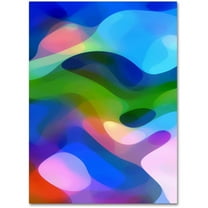 Trademark Fine Art "Dappled Light 8 Blue" Canvas Art by Amy Vangsgard